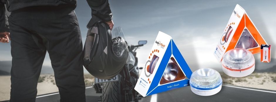 Help Flash Smart - Luz de emergencia homologada para coche y moto